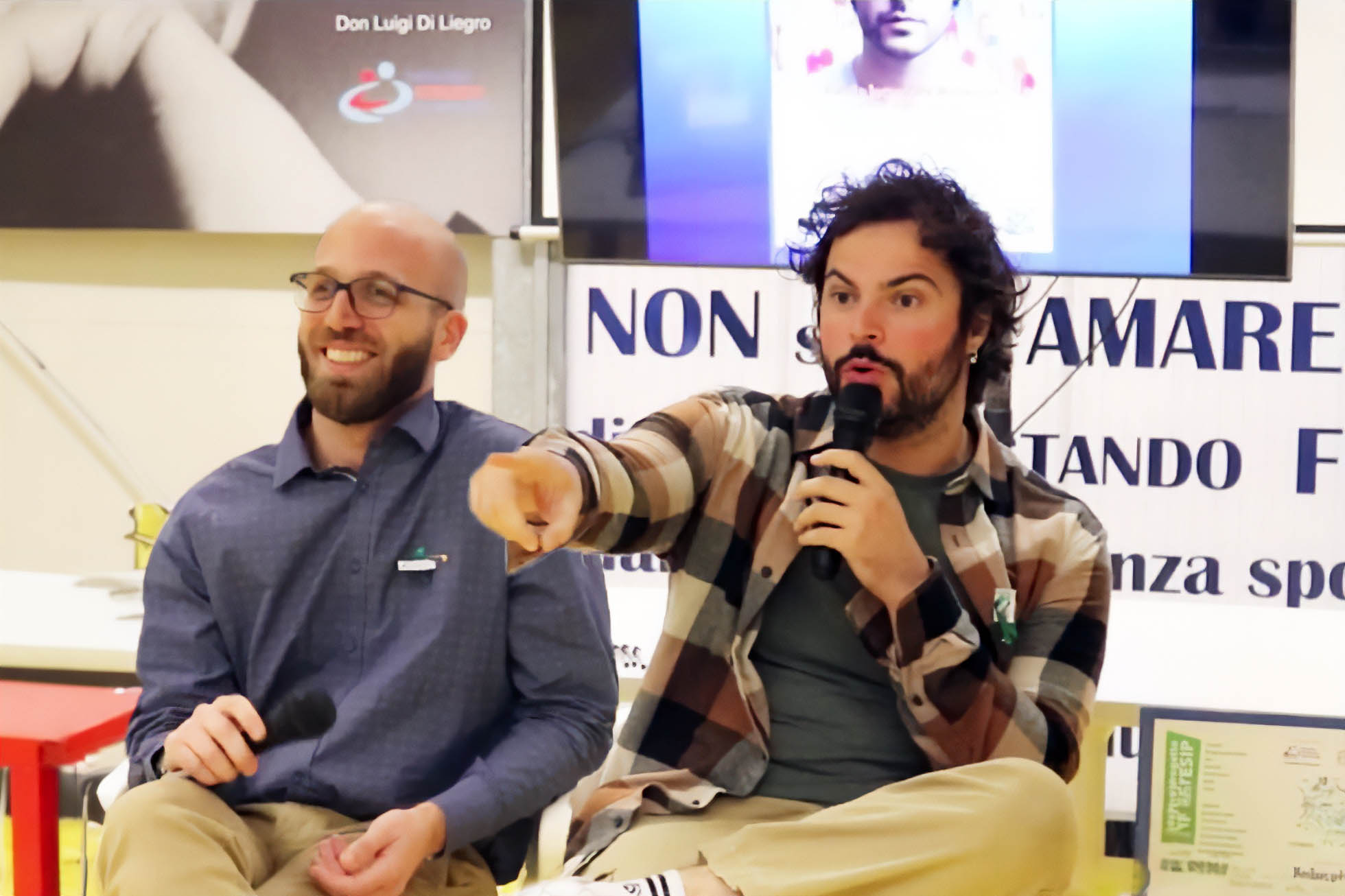 Incontro del progetto YESIP per ragazzi delle scuole secondarie di primo grado con ospite Guglielmo Scilla